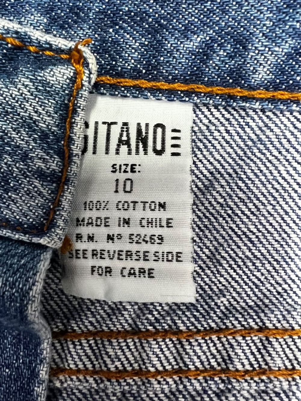 VINTAGE |•GITANO•| Super High Waist Mom Jean - Picture 7 of 8